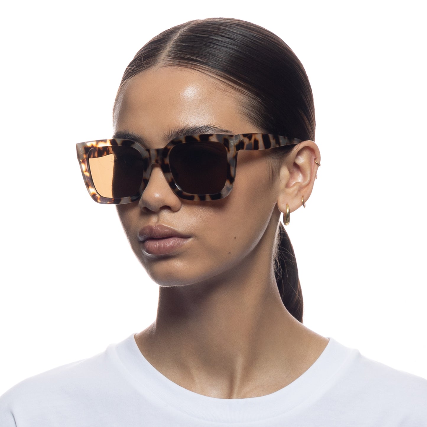 Aire Abstraction Sunglasses – Tort