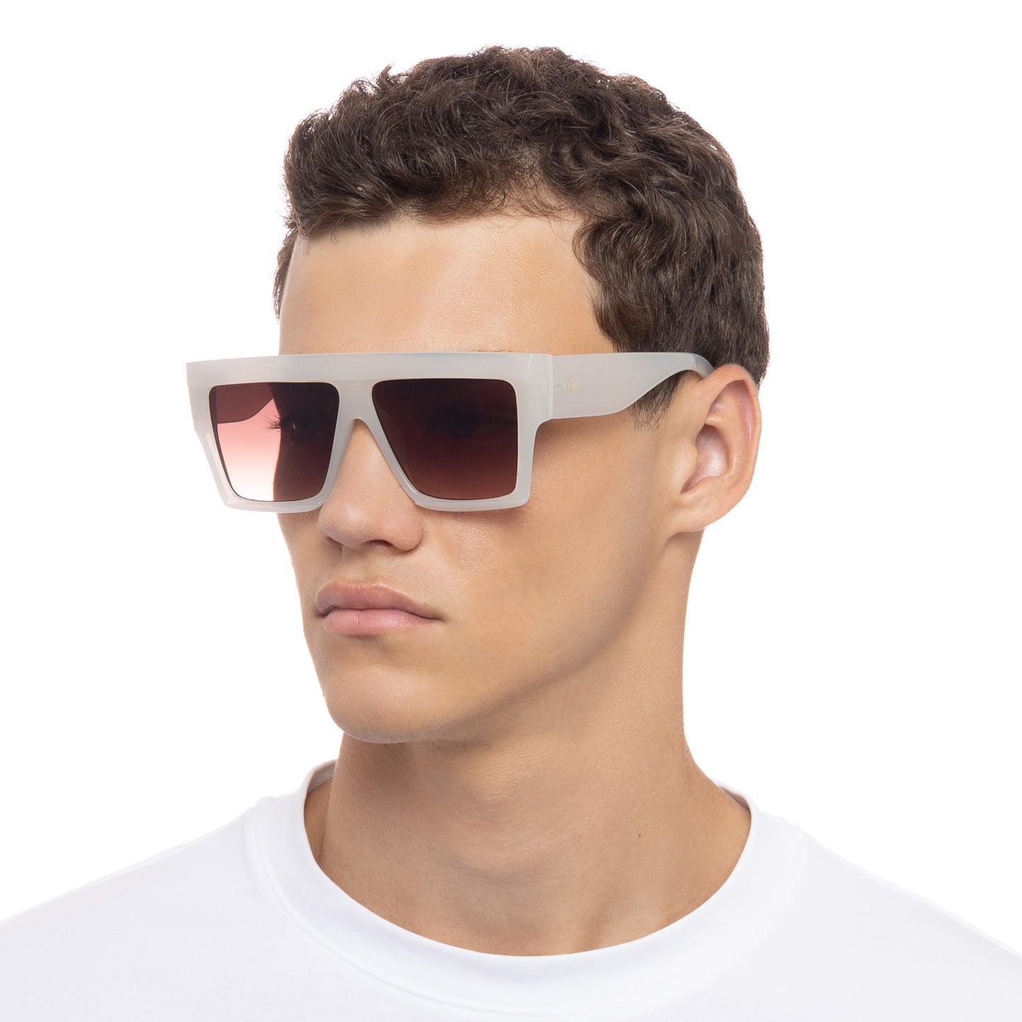 Aire Antares Sunglasses – Crystal White