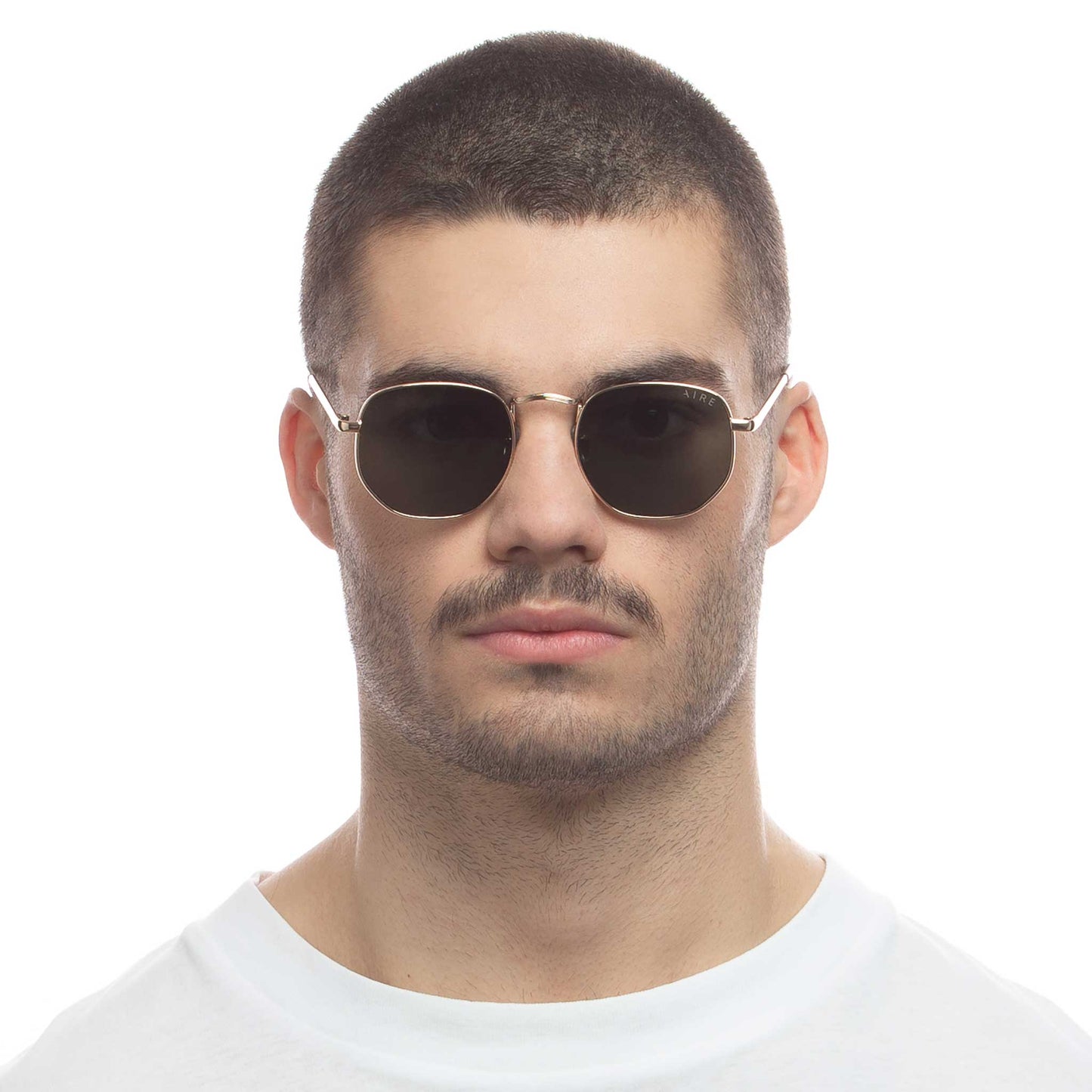Sagitta Sunglasses – Gold/Green