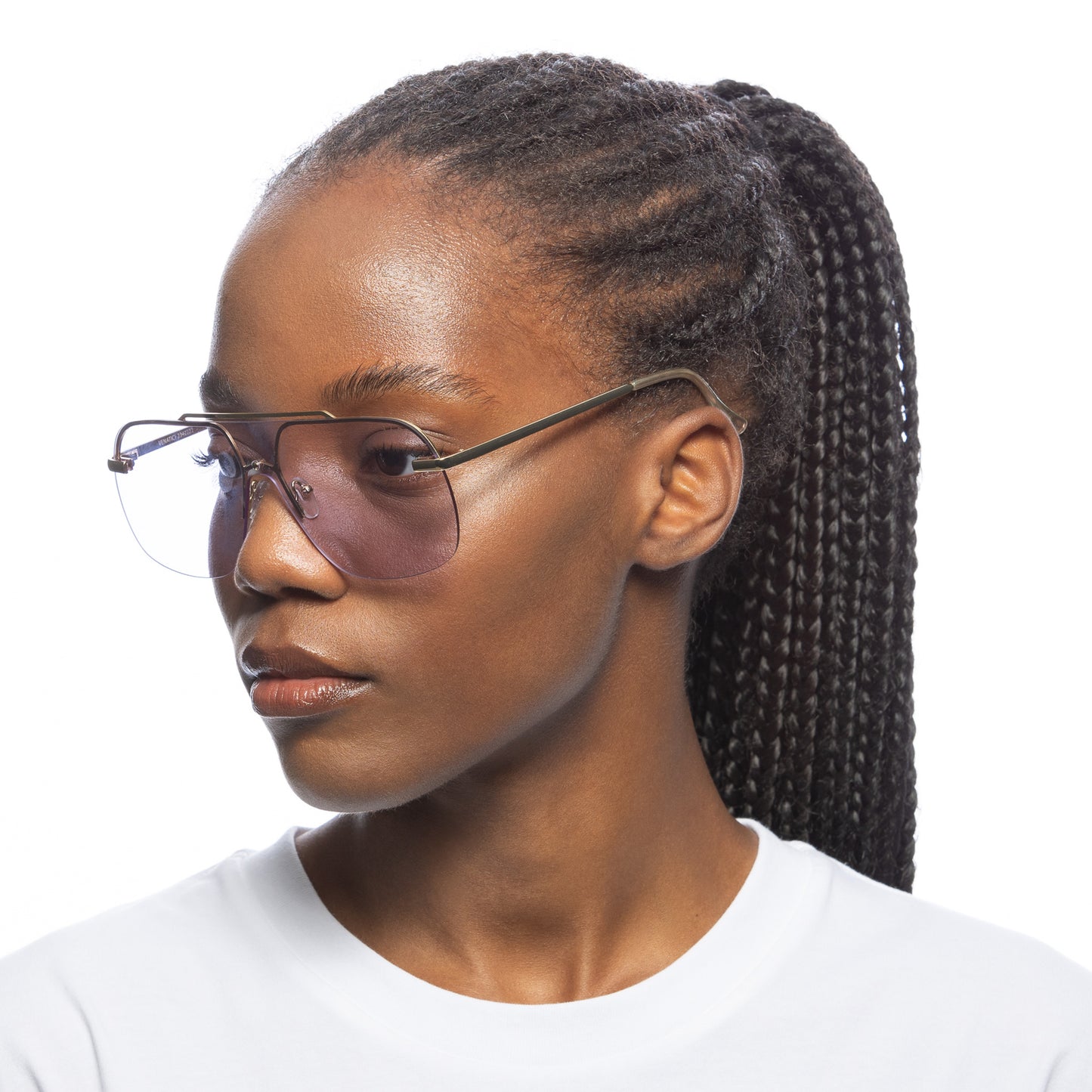 Venatici Sunglasses – Gold/Lavender