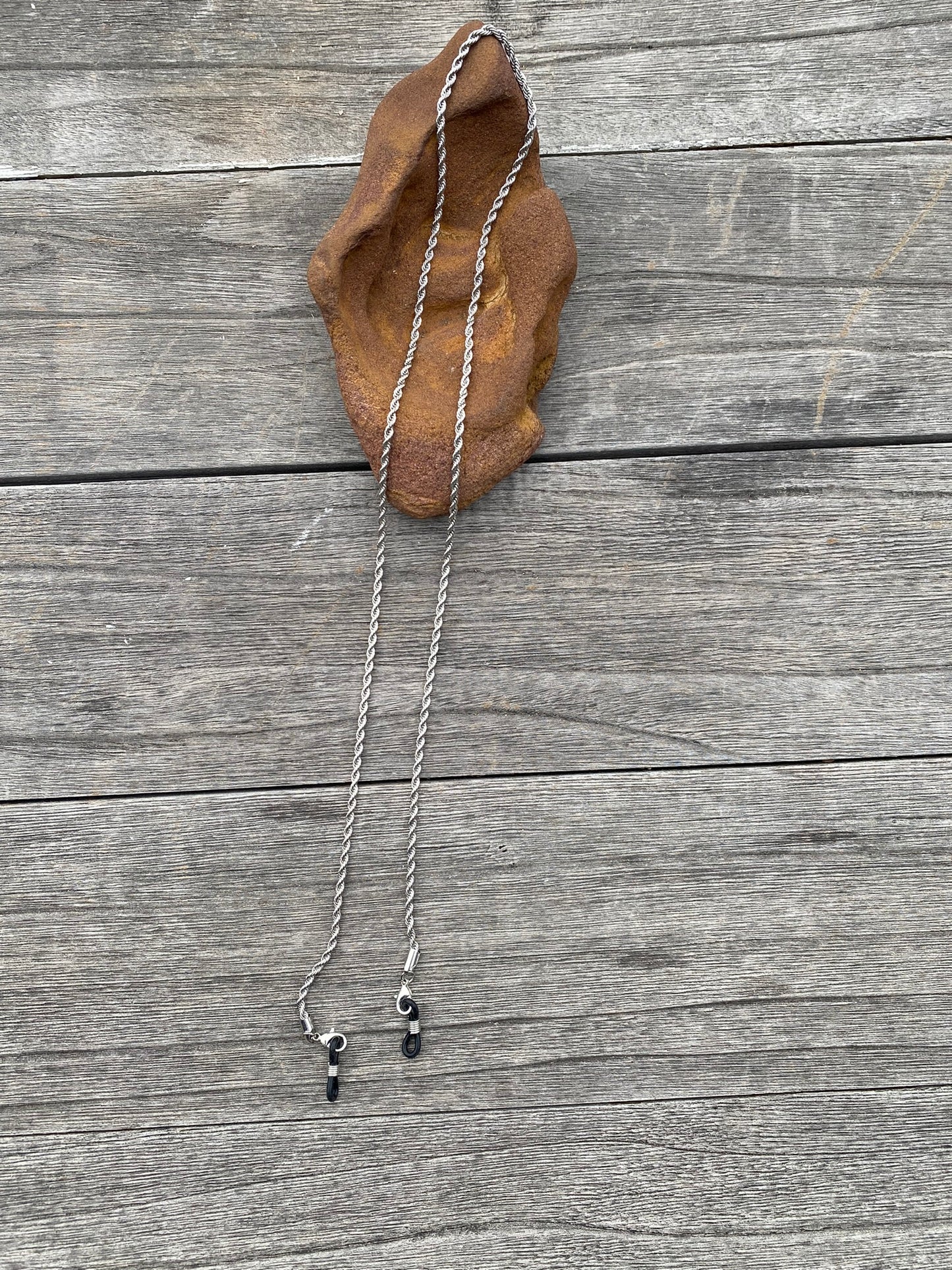 Eyestylers Braided Frame Chain – Silver