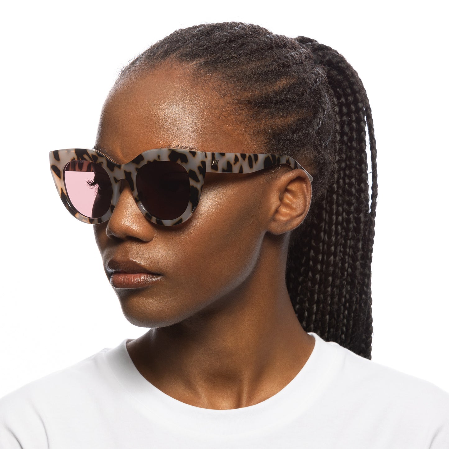 Air Heart Sunglasses – Cookie Tort/Rose