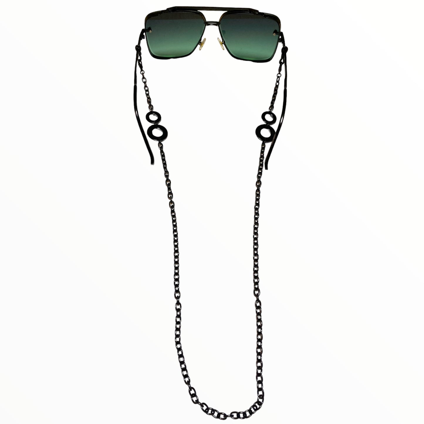 Eyestylers Black Spectrum Glasses Chain