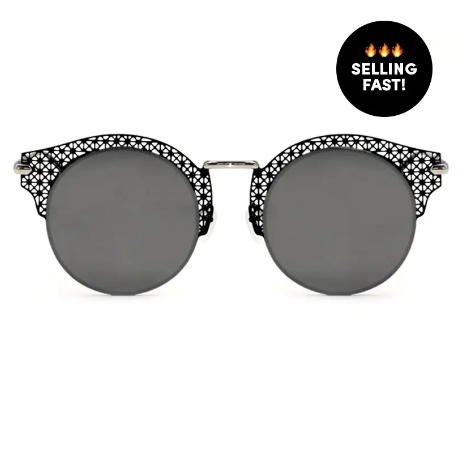 Angel Sunglasses – Black/Smoke