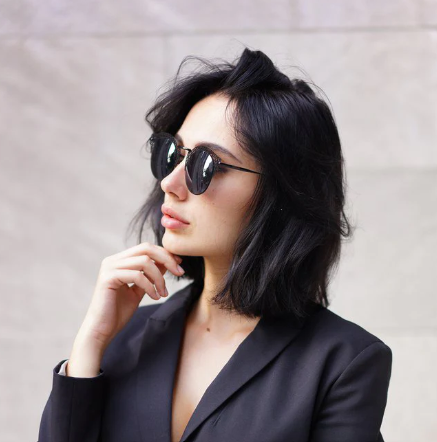 Angel Sunglasses – Black/Smoke